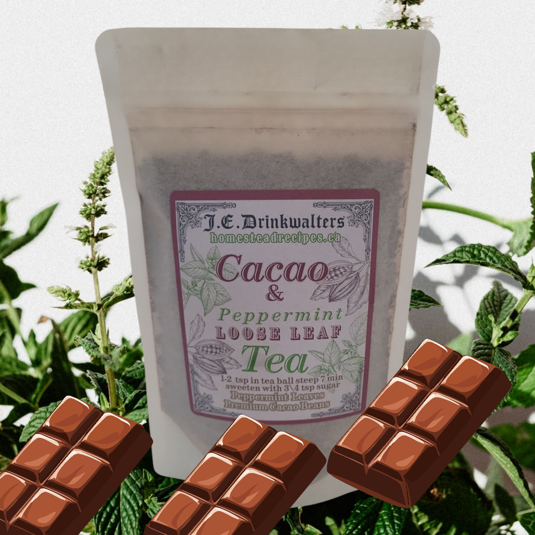 Cacao and Peppermint Tea Loose Leaf