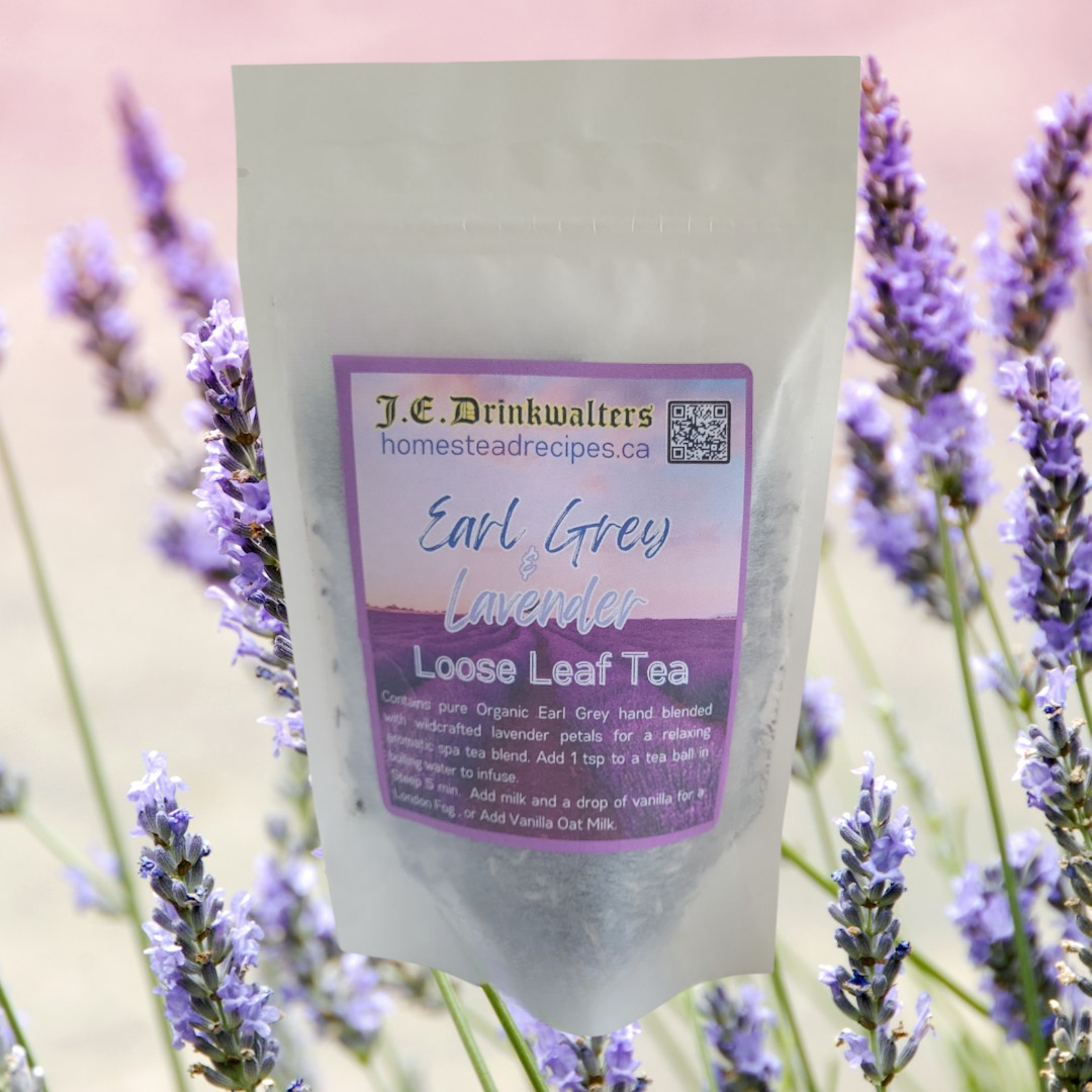 Organic Earl Grey Lavender Tea Loose Leaf