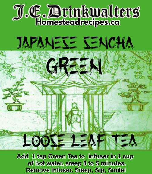 Japanese Sencha Green Tea Loose Leaf
