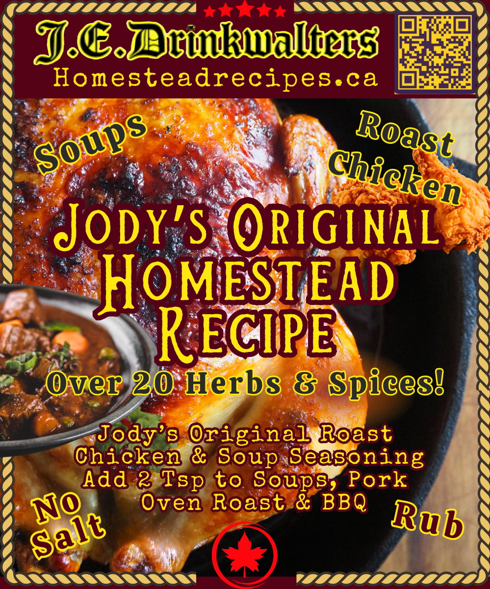 Jody's Original Homestead Recipe Spice