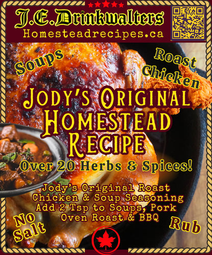 Jody's Original Homestead Recipe Spice